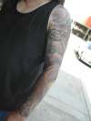 Full sleeve tattoo
