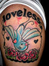 LOVELESS done! tattoo