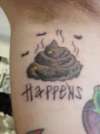 Shit Happens tattoo