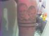 portrait of my children tattoo