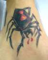 black widow tattoo