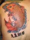 koi tattoo