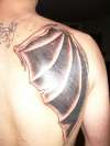 right side (Devil wing) tattoo