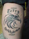 In Memory of Terry Shott aka Sampson tattoo
