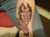 demon tattoo