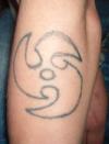 home made tattoo