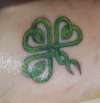 Celtic Shamrock tattoo