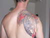 back/over shoulder dragon tattoo