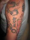 my left sleave almost done tattoo