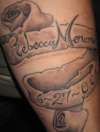 my meorial tat for becky menard tattoo