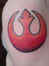 Rebel Aliance tattoo