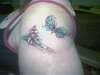 Butterflies in progress tattoo