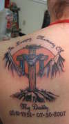 R.I.P. Joe Friday tattoo