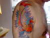 koi cover up tattoo