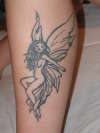 leg tattoo