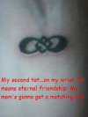 Irish symbol for eternal friendship tattoo