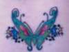 Lower Back Butterfly tattoo