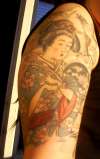 geisha (not finished) tattoo