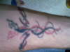 Dragon's love tattoo