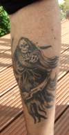 GRIM REAPER tattoo