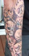 SKULLS SLEEVE (2) tattoo