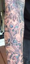 SKULLS SLEEVE tattoo