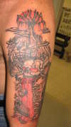 half sleeve tattoo