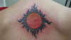sun tattoo