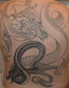 Back Dragon tattoo
