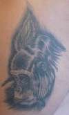 Low Land Gorilla tattoo