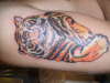 tiger...13th tatt ive done....lucky for some tattoo
