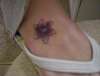 Custom Hawiian Flower tattoo