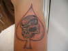 Ace of Spades tattoo