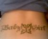 Baby Girl tattoo