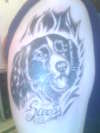 My Dog Memorial tattoo