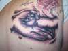 Son and grandsons hands tattoo
