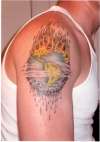 As the World Burns tattoo