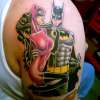 Batman & Catwoman tattoo