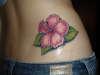 hibiscus flower tattoo