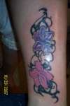 Flower's tattoo
