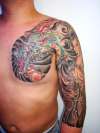 dragon and geisha tattoo