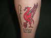 Liver Bird - we won it 5 times. tattoo