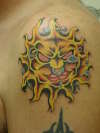 Metal Sun tattoo
