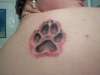 Wolf Paw tattoo