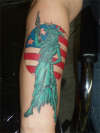 My Lady Liberty tattoo