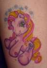 pony tattoo
