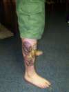 part one to leg piece tattoo