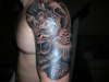 after 2nd sitting. 1 left tattoo