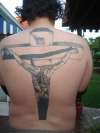 Dali: crucifixtion tattoo