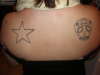 Skull and Star tattoo